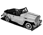 Illustration - Willys Jeepster