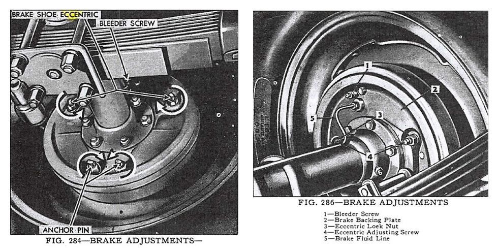 Brake Adjustment Illustration