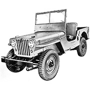 Illustration - Willys CJ-2A