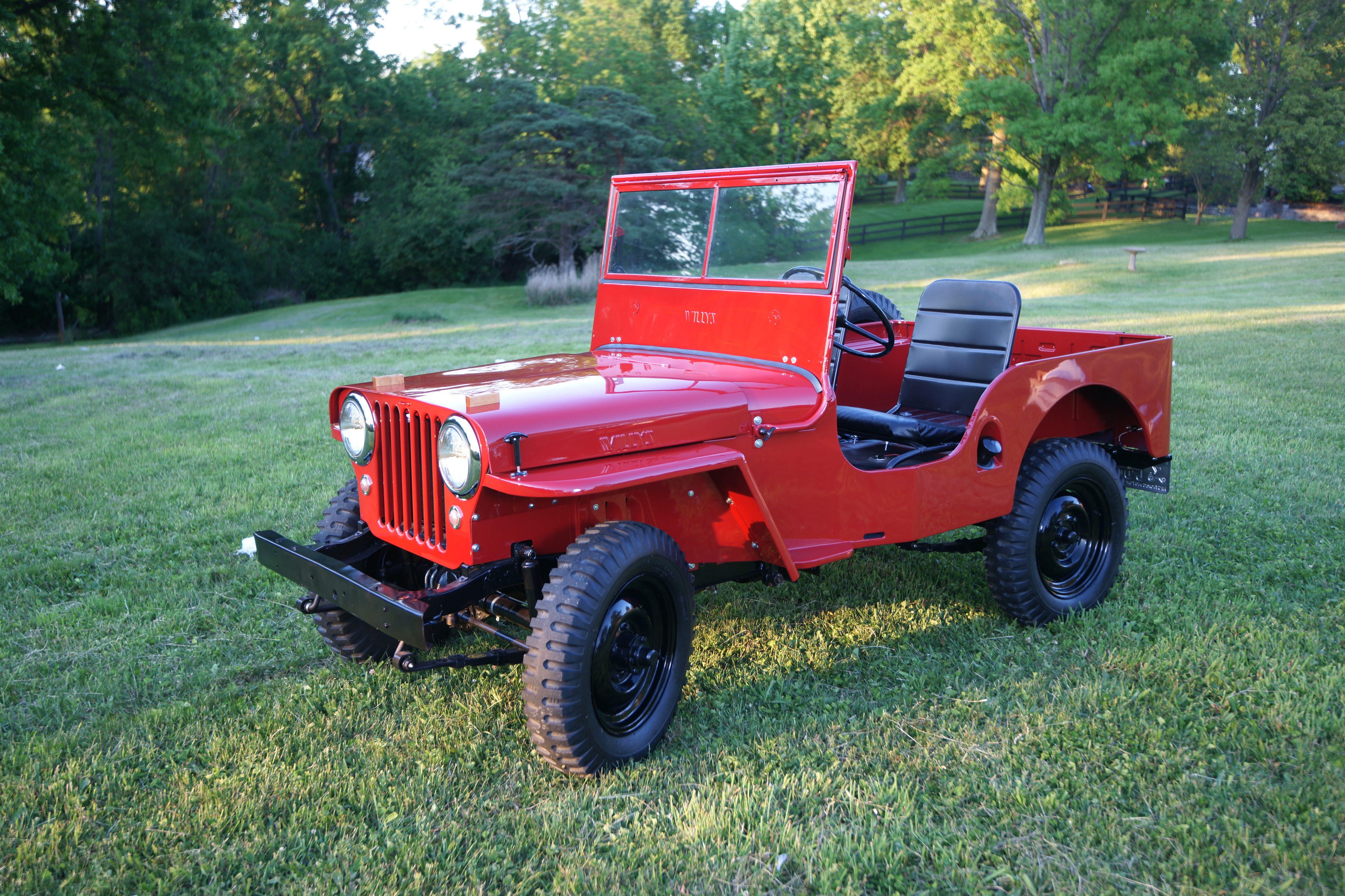 Nicki Curtis - 1947 Willys CJ-2A