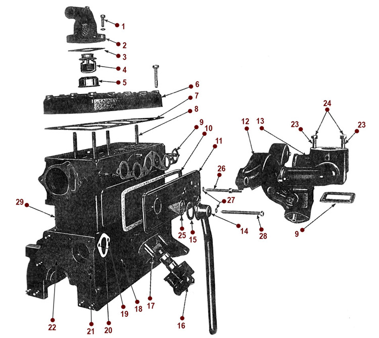 4-134 L Head Engine