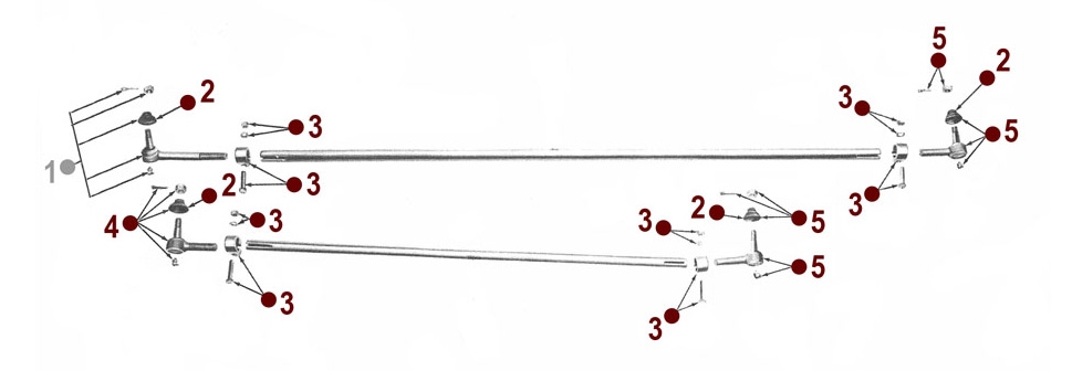 Steering Tie Rod Diagram