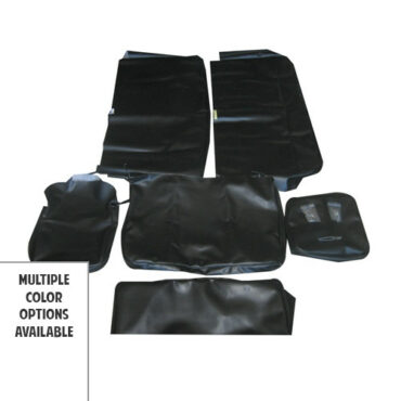 Quilted Vinyl Seat Cover Set for All 4 Seats Fits  48-64 Station Wagon