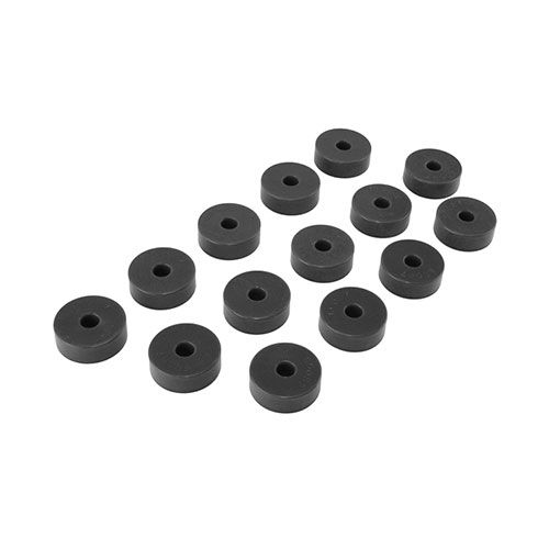 Prothane 14 Piece Body Mount Kit in Black  Fits  72-75 CJ-5