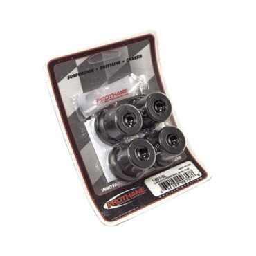 Prothane Front Spring and Shackle Bushing Kit in Black  Fits  76-86 CJ