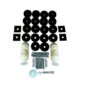 Universal Body Mount Kit with Hardware Fits  Fits 41-86 Jeep & Willys