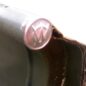 US Made Pick Up Truck Bed Rail Cap with "W" Logo (pewter) Fits  46-64 Truck