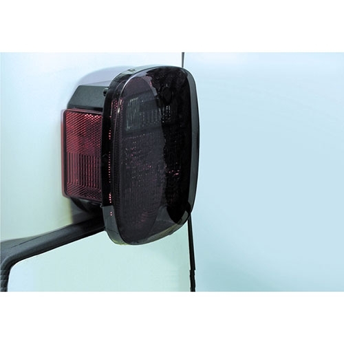 Tail Light Black-Outs in Smoke  Fits  76-86 CJ