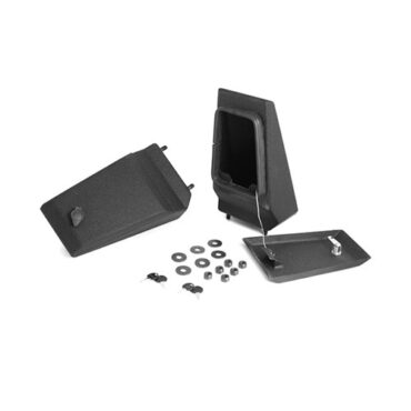 XHD Front Bumper Storage Ends in Textured Black  Fits  76-86 CJ