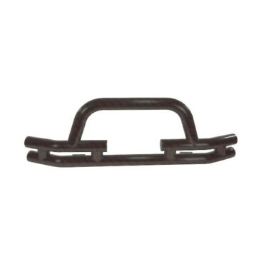 Front Tube Bumper with Winch Cutout in Titanium  Fits  76-86 CJ