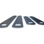 Front Leaf Spring 4-Pack Clamp Kit (10 leaf - 2 required) Fits 41-64 MB, GPW, CJ-2A, 3A, 3B, M38
