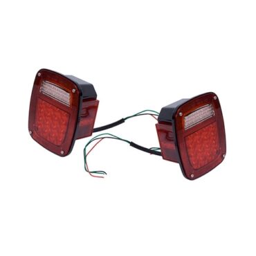 LED Tail Light Set,  Fits  76-86 CJ