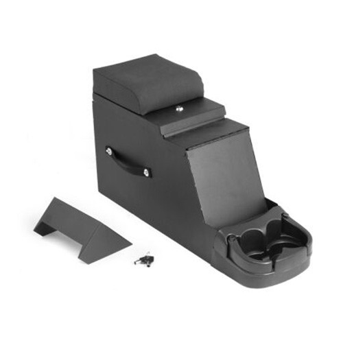 Stereo Security Console in Black  Fits  76-86 CJ