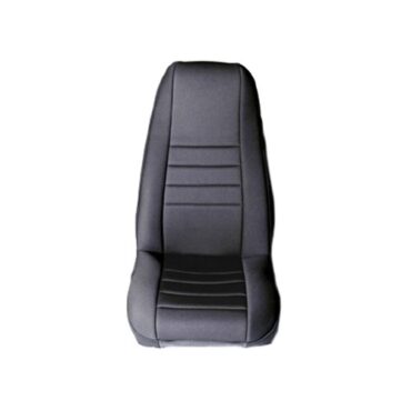 Neoprene Front Seat Covers in Black  Fits  76-86 CJ