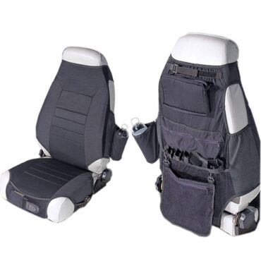 Fabric Seat Protectors in Black  Fits  76-86 CJ
