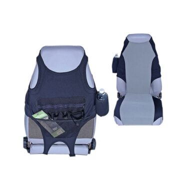 Neoprene Seat Protector in Black/Gray  Fits  76-86 CJ
