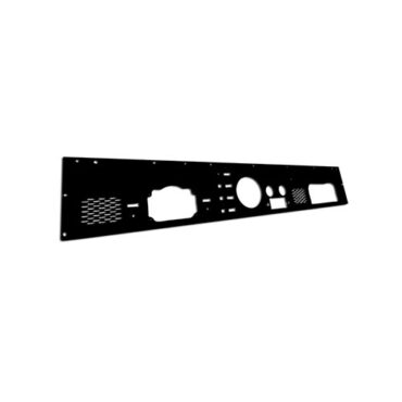Dash Panel in Black without Pre-Cut Holes  Fits  76-86 CJ