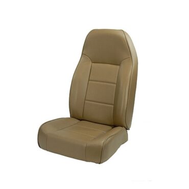 High-Back Front Seat, Non-Recline in Tan,  Fits  76-86 CJ