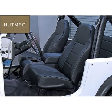 High-Back Front Seat, Non-Recline in Nutmeg  Fits  76-86 CJ