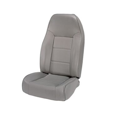 High-Back Front Seat, Non-Recline in Gray  Fits  76-86 CJ