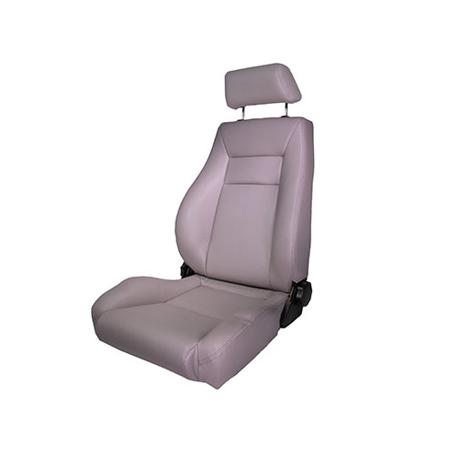 Ultra Front Reclinable Seat in Gray  Fits  76-86 CJ