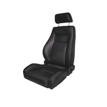 Ultra Front Reclinable Seat in Black Denim  Fits  76-86 CJ