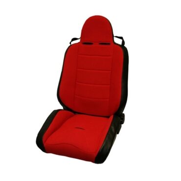 RRC Off Road Racing Reclinable Seat in Red  Fits  76-86 CJ