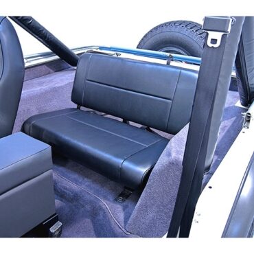 Standard Rear Seat in Black  Fits  76-86 CJ