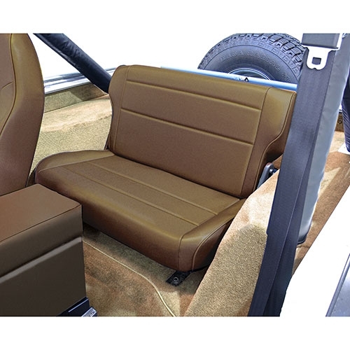 Fold and Tumble Rear Seat in Nutmeg  Fits  76-86 CJ