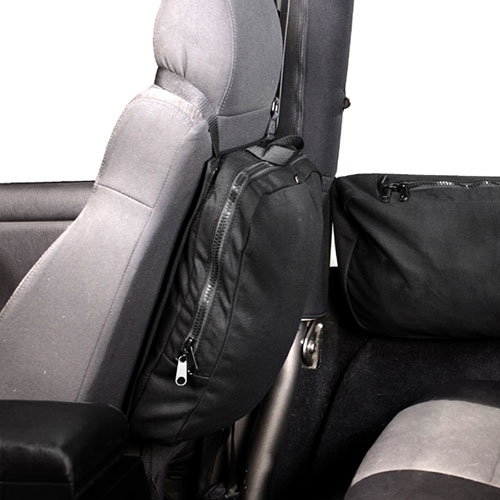 Seat Back Trail Bag, Detachable Fits 76-86 CJ