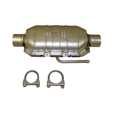 Catalytic Converter Kit with Hardware  Fits  76-78 CJ