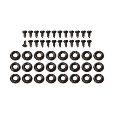 Seat Cover & Cushion Hardware Kit (Rear- Upper & Lower) Fits 46-71 CJ-2A, 3A, 3B (w/rear 15" upper cushion)