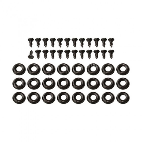 Seat Cover & Cushion Hardware Kit (Front - Upper) Fits 46-71 CJ-2A, 3A, 3B, 5, M38, M38A1