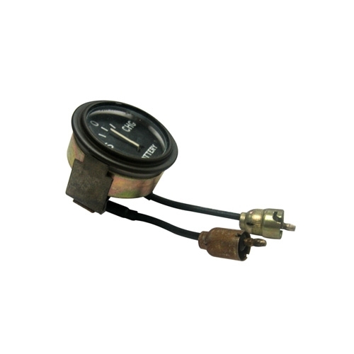 NOS Instrument Panel Amp Gauge (24 volt)    Fits 50-66 M38, M38A1 (douglas, metal connections)