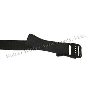 US Made Windshield Hold Down Strap (Black)  Fits  41-64 MB, GPW, CJ-2A, 3A, 3B, M38