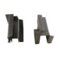 US Made Center Top Bow Brackets (sold as a pair) Fits  46-53 CJ-2A, 3A, 3B