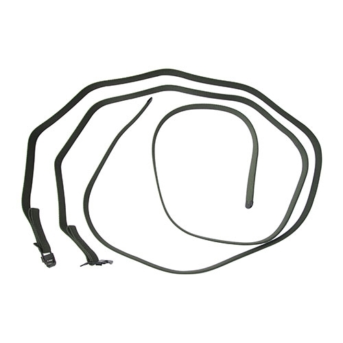 US Made Top Bow Strap Set (2 piece - Olive Drab)  Fits 45-64 CJ-2A, 3A, 3B, 5