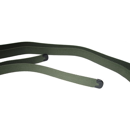 US Made Top Bow Strap Set (2 piece - Olive Drab)  Fits 45-64 CJ-2A, 3A, 3B, 5