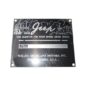 Early Jeep Dash Data Plate Set (3 piece) Fits 46-47 CJ-2A