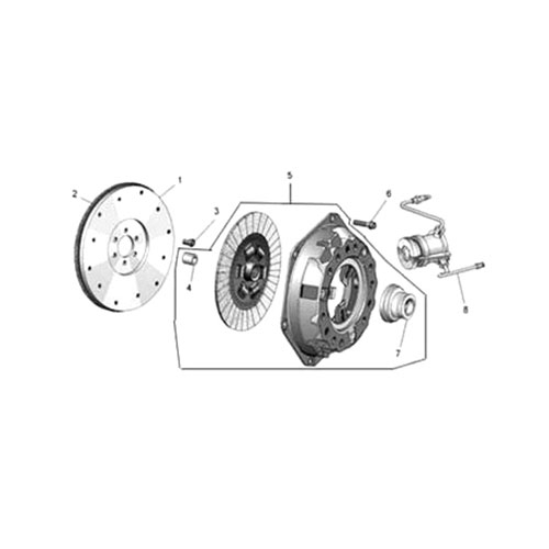 Clutch Kit Regular with 11"  Fits  80-83 CJ