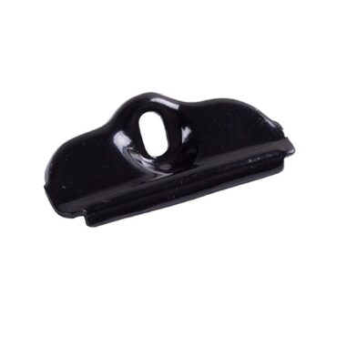 Stainless Steel Battery Tray Clamp Only in Black  Fits  76-86 CJ