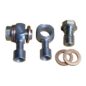 Disc Brake Dual Reservoir Master Cylinder Kit Fits  41-71 MB, GPW, CJ-2A, 3A, 3B, 5, M38, A1