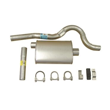 Cat Back Exhaust Kit  Fits  81-85 CJ-8 with 6 Cylinder