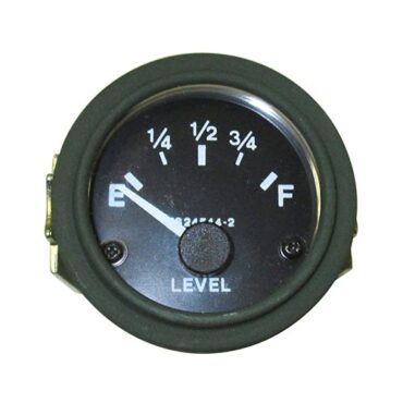 New Instrument Panel Fuel Gauge (24 volt) Fits 50-66 M38, M38A1 (packard, rubber connections