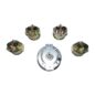 Complete Speedometer Assembly and Gauge Kit (24 Volts - 0-60) Fits 50-66 M38, M38A1 (douglas, metal connections)