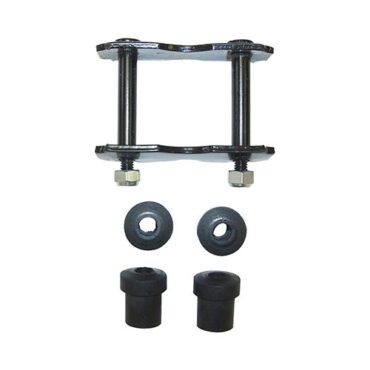 Front Spring Shackle Kit with Bushings  Fits  76-86 CJ