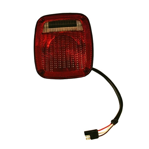 Passenger Side Black Tail Lamp  Fits  76-80 CJ