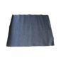 US Made Moulded Rear Floor Mat for Cargo Area in Black Rubber  Fits  41-72 Jeep