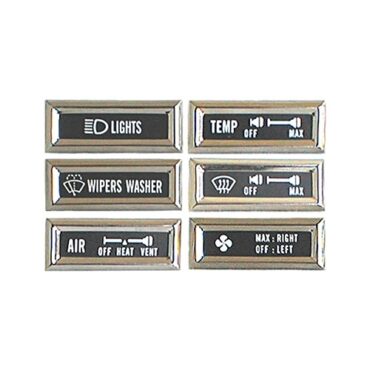 Dash Indicator Light Kit   Fits  76-86 CJ