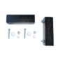 US Made Wood Spacer Block Pair for Hood (made in USA) Fits  46-49 CJ-2A